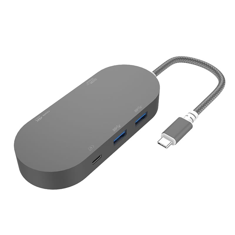 USB C 5-in-1 Adapter - MP468GR