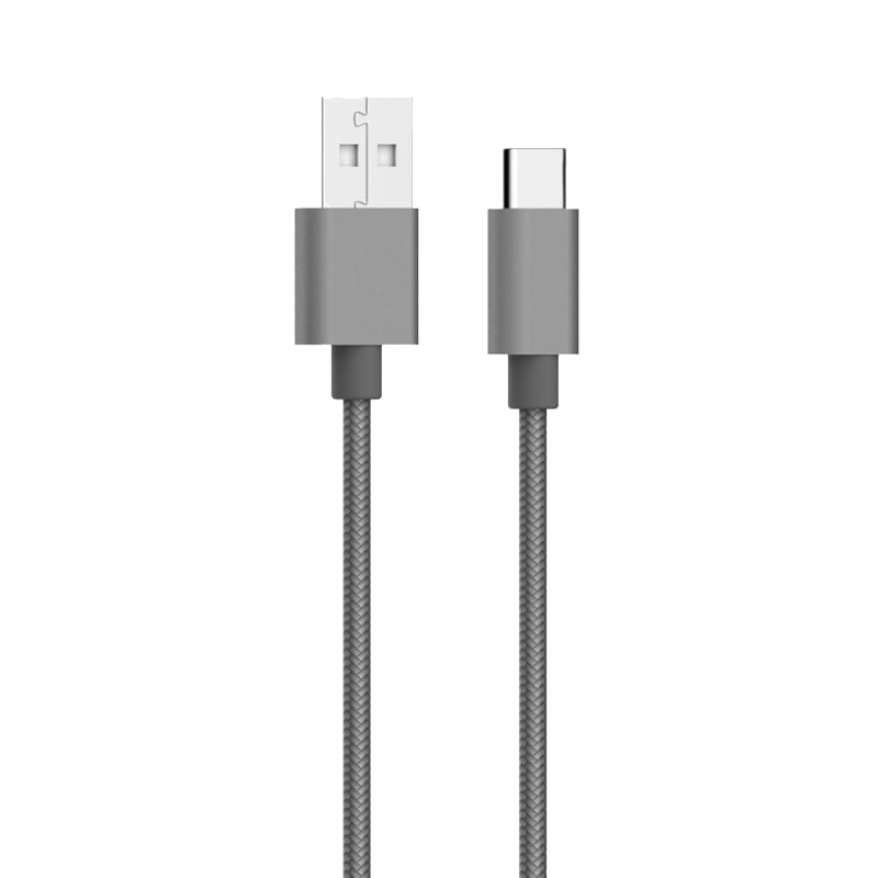 USB A to Type C 2.0 3A Cable - PLT495GR