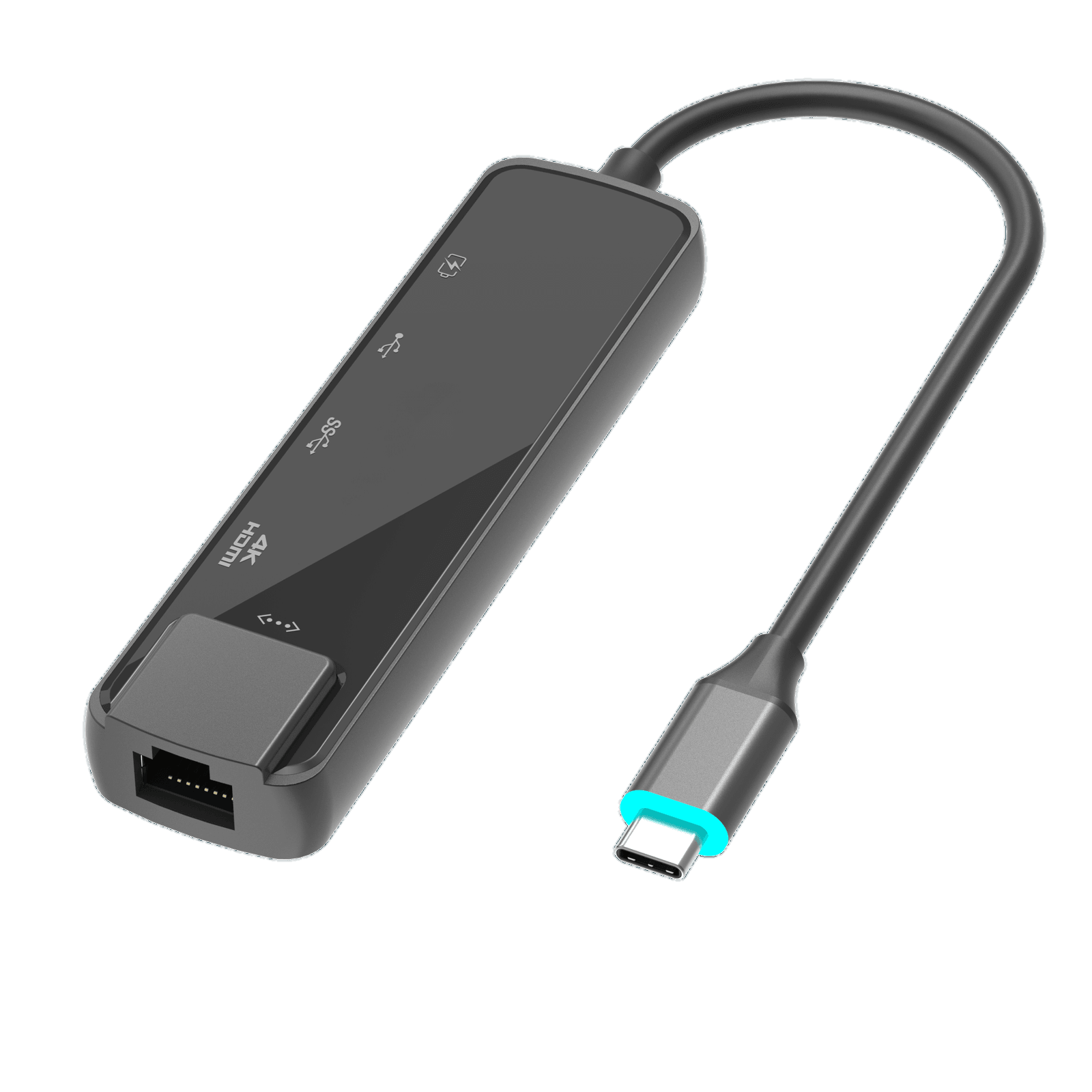 USB C 5-in-1 Mirror Face Adapter - WG508B — Product image 2