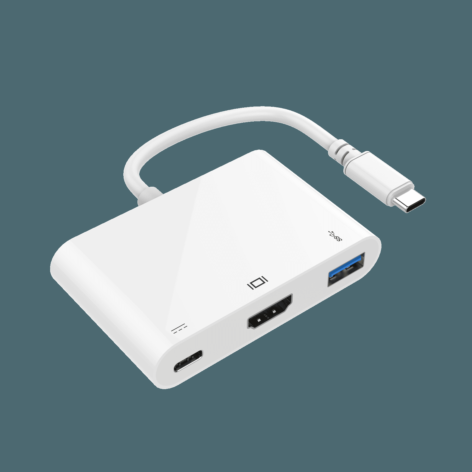 USB C 3 in 1 Adapter - MP459 — Product image 2