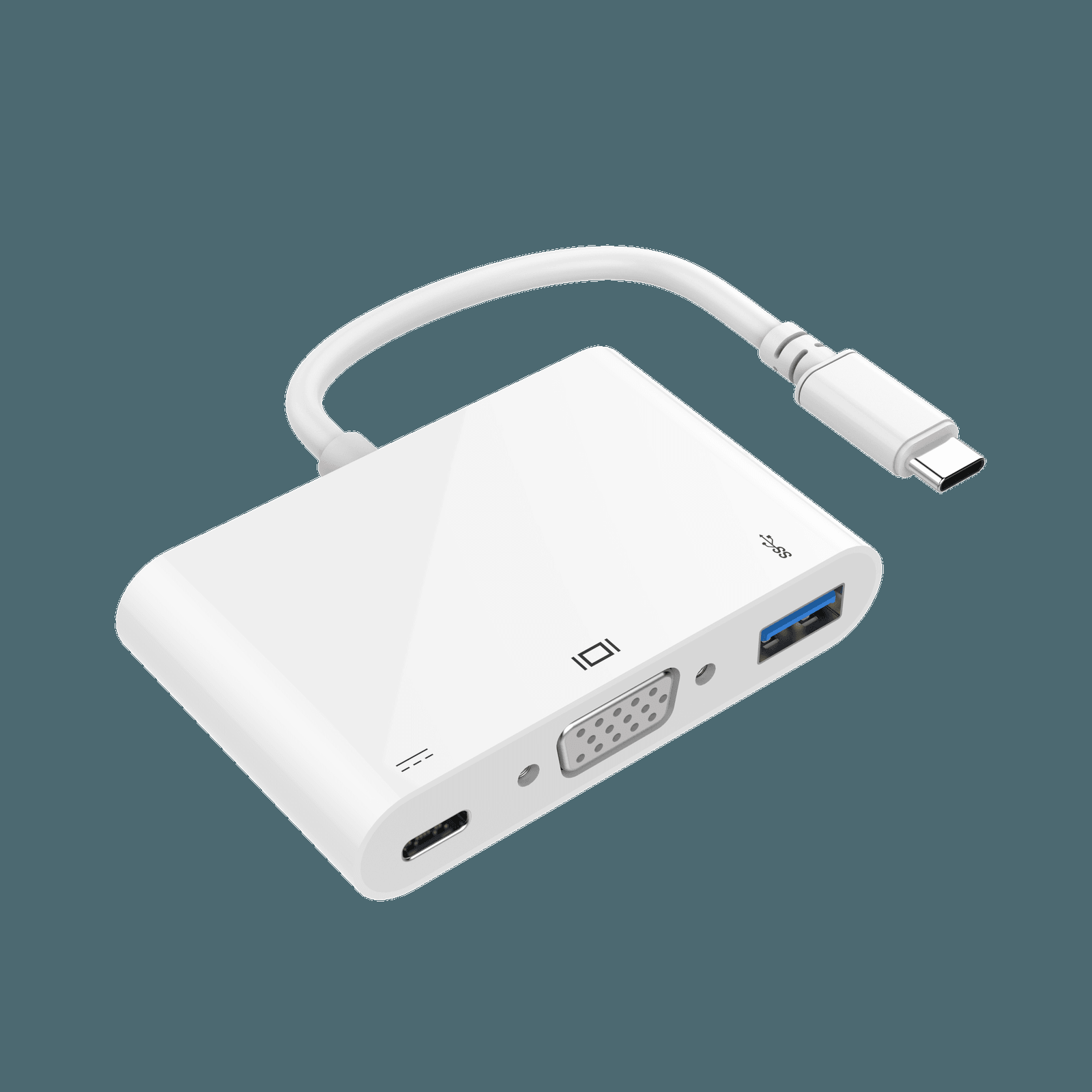 USB C 3 in 1 Adapter - MP438 — Product image 2