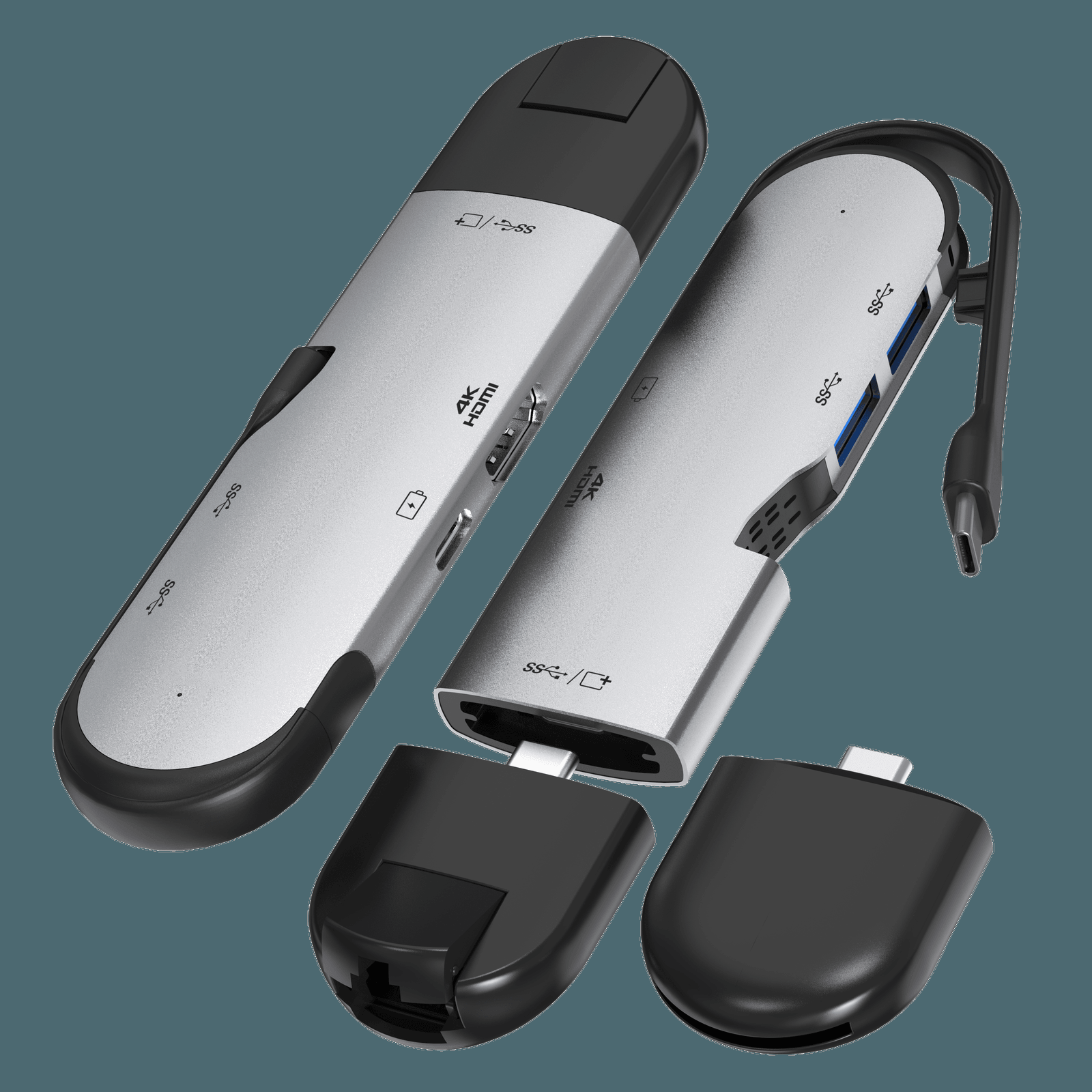 USB C 7-in-1 Modular Adapter - PF434A — Product image 2